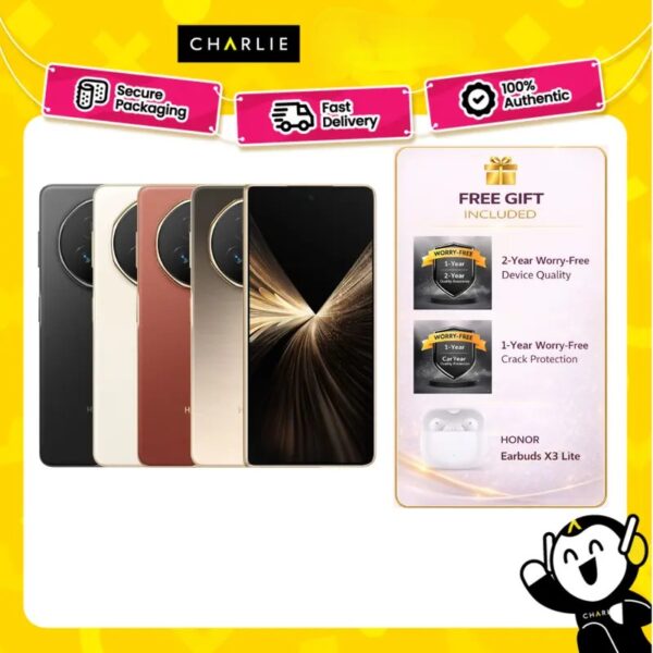 HONOR MAGIC V5 5G SMARTPHONE (16GB RAM+512GB ROM) | ORIGINAL HONOR MALAYSIA