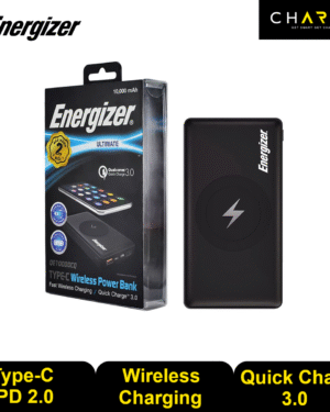 ENERGIZER QE10000CQ BLACK FAST CHARGE POWER BANK A2290