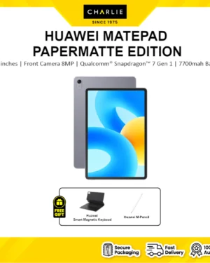 [FREE KEYBOARD & PEN] HUAWEI MATEPAD 11.5" PAPERMATTE EDITION WIFI (8GB RAM+256GB ROM) TABLET | ORIGINAL HUAWEI MALAYSIA