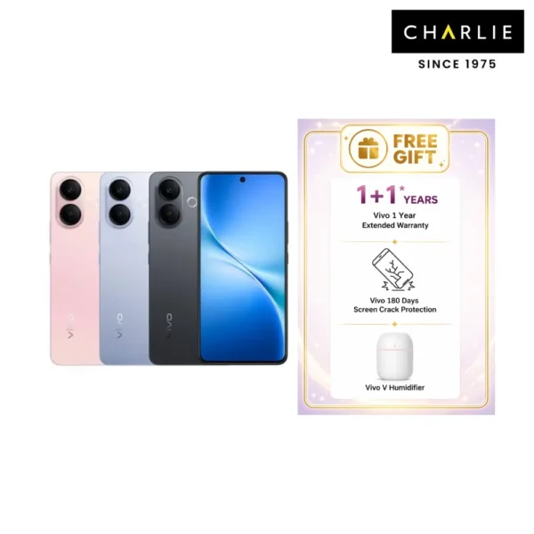 VIVO V60 LITE 5G SMARTPHONE (12GB RAM+512GB ROM) | ORIGINAL VIVO MALAYSIA