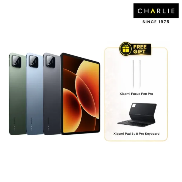 [FREE KEYBOARD & PEN] XIAOMI PAD 8 PRO (12GB RAM+512GB ROM) TABLET | ORIGINAL XIAOMI MALAYSIA