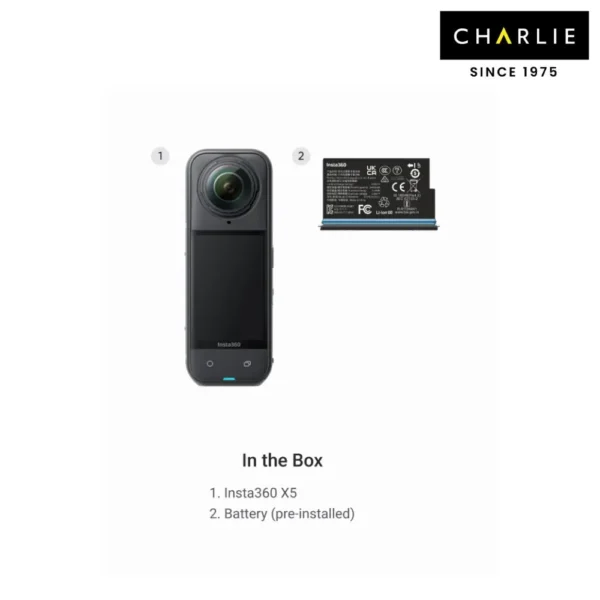 INSTA360 X5 ACTION CAMERA STARTER BUNDLE | ORIGINAL INSTA360 MALAYSIA