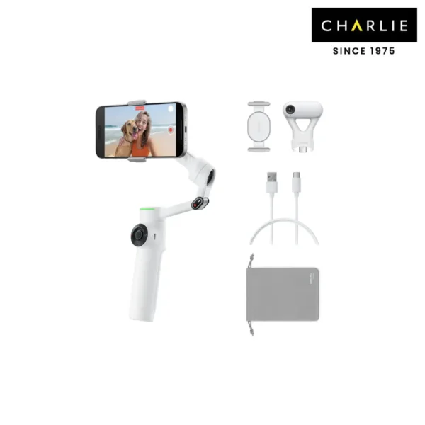 INSTA360 FLOW 2 PRO AI TRACKER BUNDLE | ORIGINAL INSTA360 MALAYSIA