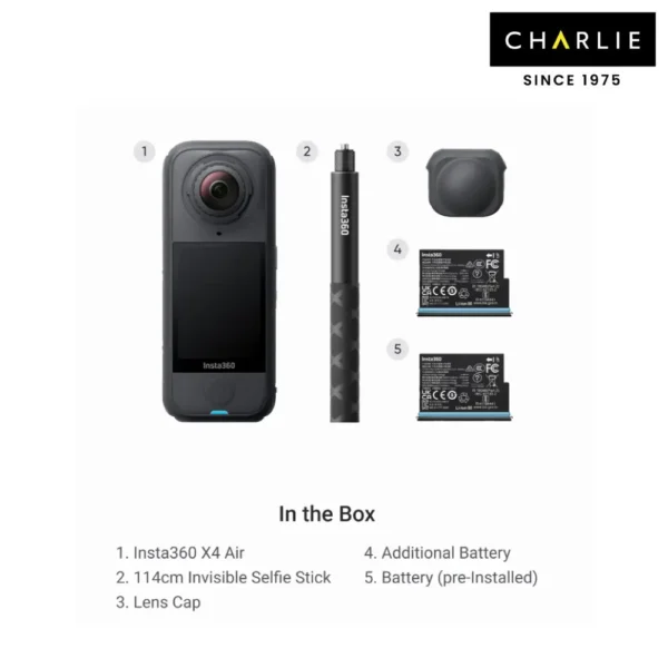 Insta360 X4 AIR / One X4 Air 8K 360° Action Camera | Original Insta360 Malaysia
