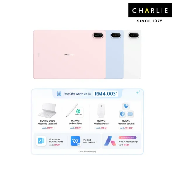 HUAWEI MatePad Air 2026 12'' PaperMatte Edition Wifi (8GB RAM+256GB ROM) | Original Huawei Malaysia