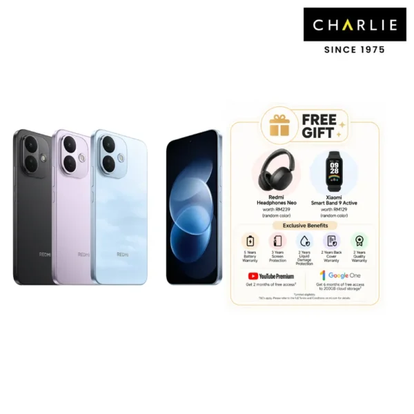 Xiaomi Redmi Note 17 Pro 5G (8GB RAM+256GB ROM) | Original Xiaomi Malaysia