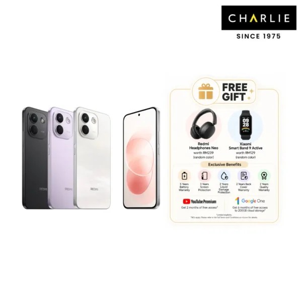 Xiaomi Redmi Note 17 Pro Max 5G (8GB RAM+256GB/512GB ROM) | Original Xiaomi Malaysia
